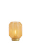 Light & Living Lighting Table lamp LED 13x16,5 cm YVIAS glass milky orange+gold House of Isabella UK