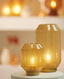 Light & Living Lighting Table lamp LED 15x27 cm YVIAS glass milky light yellow+gold House of Isabella UK