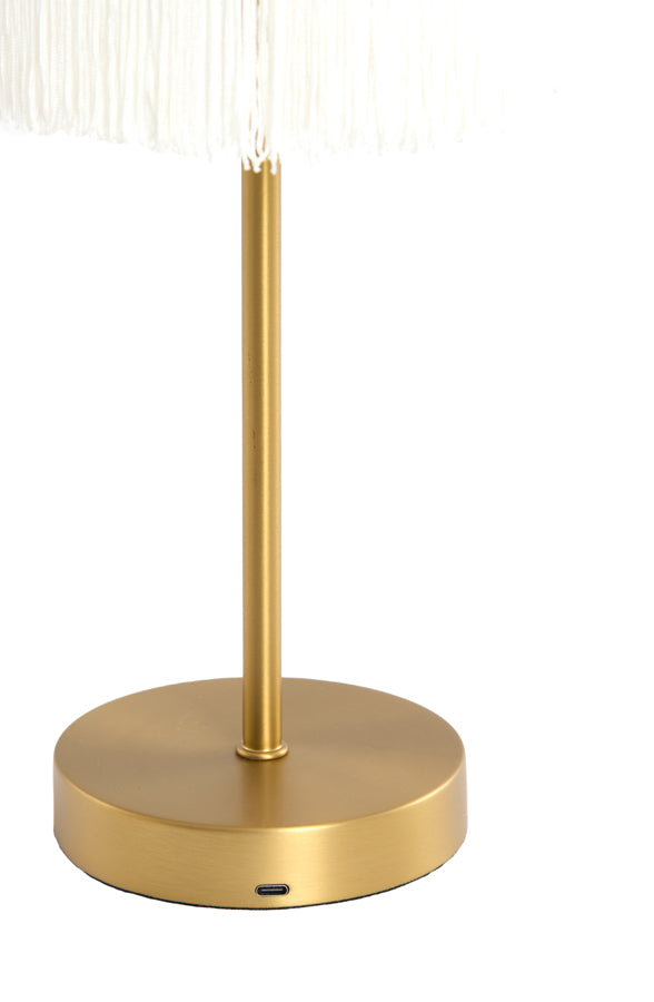 Light & Living Lighting Table lamp LED 17x35 cm DINY antique bronze+cream House of Isabella UK