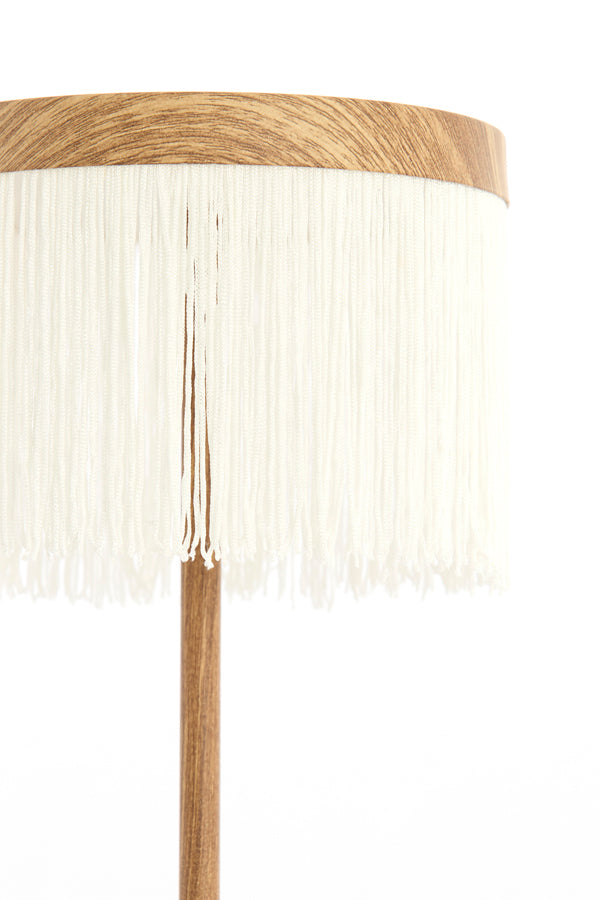 Light & Living Lighting Table lamp LED 17x35 cm DINY wood print+cream House of Isabella UK