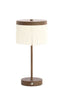 Light & Living Lighting Table lamp LED 17x35 cm DINY wood print dark brown+cream House of Isabella UK