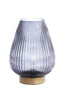 Light & Living Lighting Table lamp LED 21x28 cm TAJERA glass grey+gold House of Isabella UK