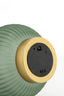 Light & Living Lighting Table lamp LED 21x28 cm TAJERA glass matt dark green+gold House of Isabella UK