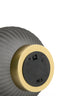Light & Living Lighting Table lamp LED 21x28 cm TAJERA glass matt grey+gold House of Isabella UK
