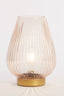 Light & Living Lighting Table lamp LED 21x28 cm TAJERA glass peach+gold House of Isabella UK