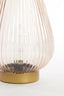 Light & Living Lighting Table lamp LED 21x28 cm TAJERA glass peach+gold House of Isabella UK