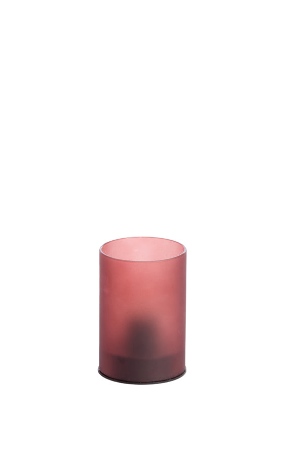 Light & Living Lighting Table lamp LED 7x10 cm VAZOLLA glass matt burgundy House of Isabella UK