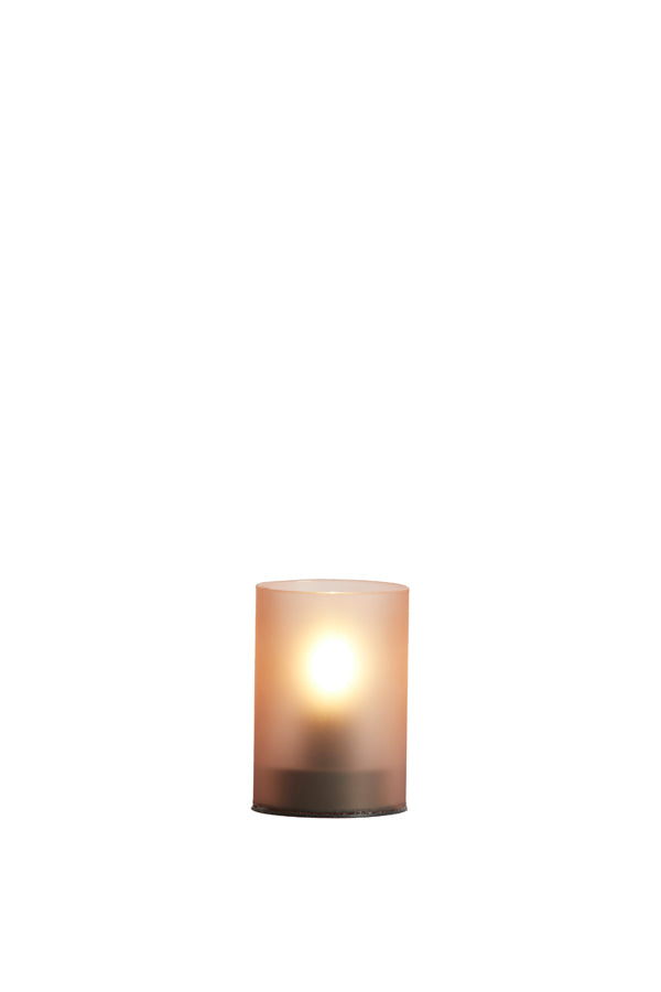 Light & Living Lighting Table lamp LED 7x10 cm VAZOLLA glass matt caramel House of Isabella UK