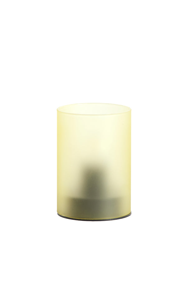 Light & Living Lighting Table lamp LED 7x10 cm VAZOLLA glass matt yellow House of Isabella UK