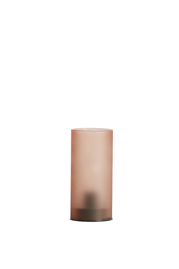 Light & Living Lighting Table lamp LED 7x15 cm VAZOLLA glass matt caramel House of Isabella UK