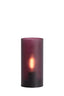 Light & Living Lighting Table lamp LED 7x15 cm VAZOLLA glass matt eggplant House of Isabella UK