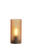 Light & Living Lighting Table lamp LED 7x15 cm VAZOLLA glass matt orange-brown House of Isabella UK