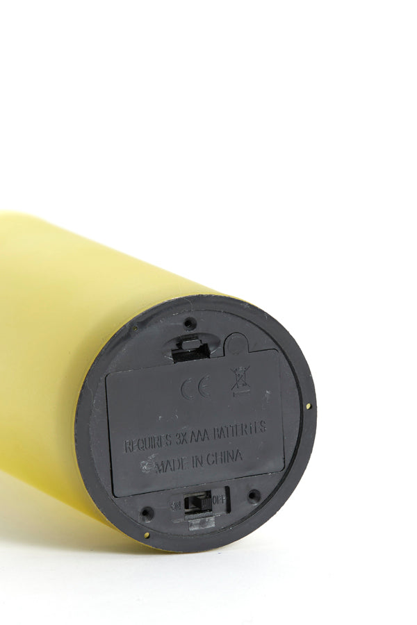 Light & Living Lighting Table lamp LED 7x15 cm VAZOLLA glass matt yellow House of Isabella UK