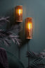 Light & Living Lighting Wall lamp 14x13x30,5 cm STRBY antique bronze+glass House of Isabella UK