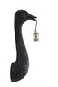 Light & Living Lighting Wall lamp 18x15,5x57,5 cm OSTRICH matt black House of Isabella UK