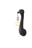 Light & Living Lighting Wall lamp 18x15,5x57,5 cm OSTRICH matt black House of Isabella UK