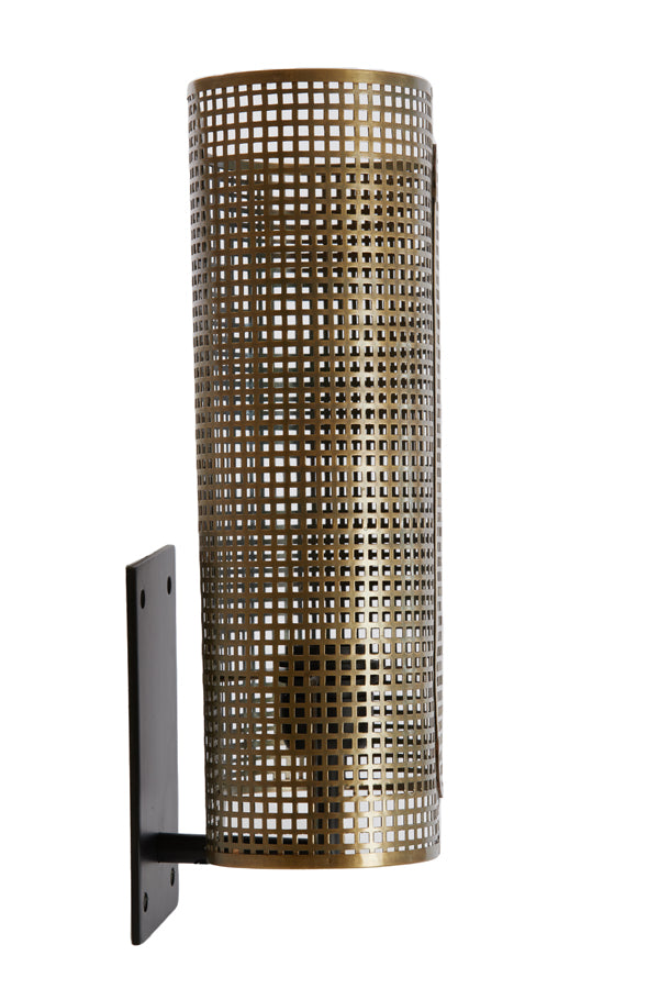 Light & Living Lighting Wall lamp 20x16x45 cm MACI antique bronze+matt black House of Isabella UK