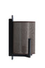 Light & Living Lighting Wall lamp 22x18x36 cm LITTO black+linen dark brown House of Isabella UK