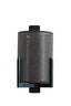 Light & Living Lighting Wall lamp 22x18x36 cm LITTO black+linen dark brown House of Isabella UK