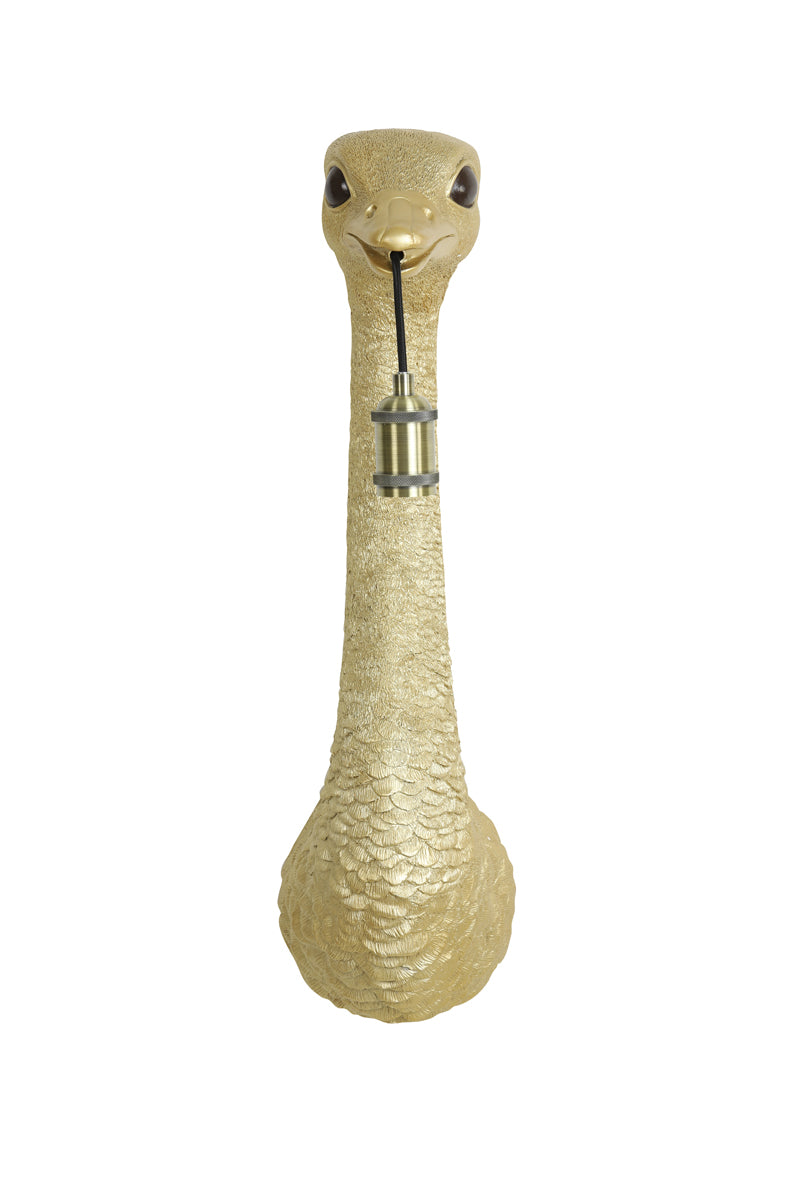 Light & Living Lighting Wall lamp 25x19x72 cm OSTRICH gold House of Isabella UK