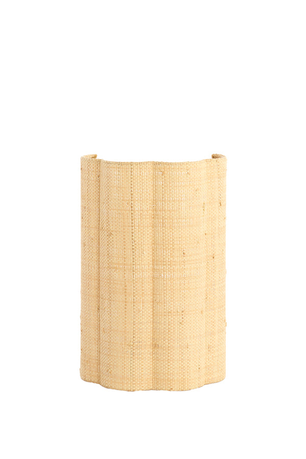 Light & Living Lighting Wall lamp 26x15,5x40 cm VERDANTIA raffia natural House of Isabella UK