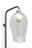 Light & Living Lighting Wall lamp 28x20x65 cm LUKARO glass smoked+matt black House of Isabella UK