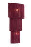 Light & Living Lighting Wall lamp 2L 33x14x59 cm MALAIKA dark purple House of Isabella UK