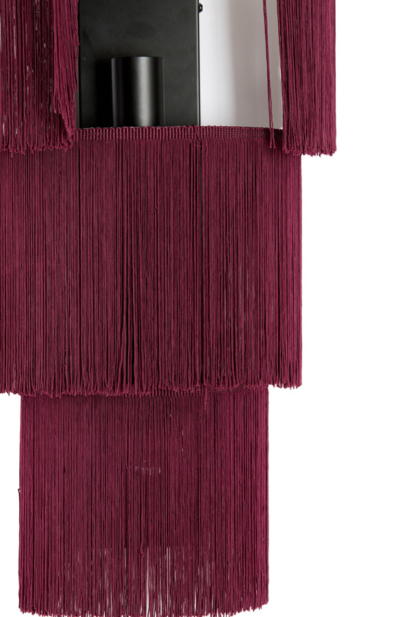Light & Living Lighting Wall lamp 2L 33x14x59 cm MALAIKA dark purple House of Isabella UK