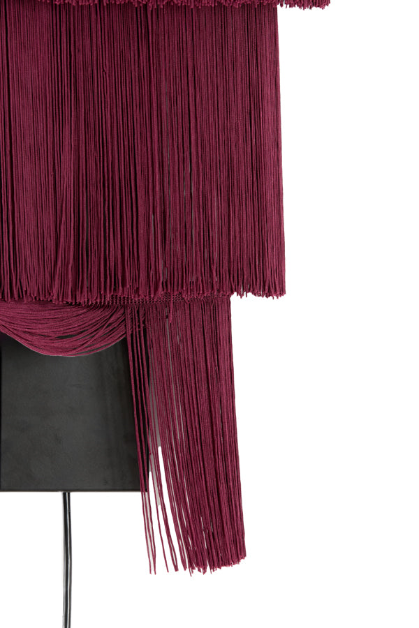 Light & Living Lighting Wall lamp 2L 33x14x59 cm MALAIKA dark purple House of Isabella UK