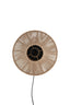 Light & Living Lighting Wall lamp 31x31 cm LYRA natural+matt black House of Isabella UK