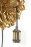 Light & Living Lighting Wall lamp 33,5x19x40,5 cm LION antique bronze House of Isabella UK