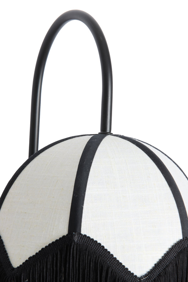 Light & Living Lighting Wall lamp 33x25x47 cm SULINA linen white+black House of Isabella UK