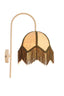 Light & Living Lighting Wall lamp 33x25x47 cm SULINA raffia natural+green House of Isabella UK