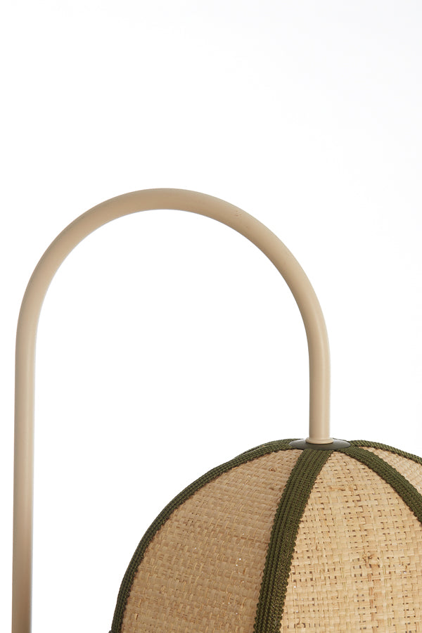 Light & Living Lighting Wall lamp 33x25x47 cm SULINA raffia natural+green House of Isabella UK