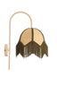 Light & Living Lighting Wall lamp 33x25x47 cm SULINA raffia natural+green House of Isabella UK