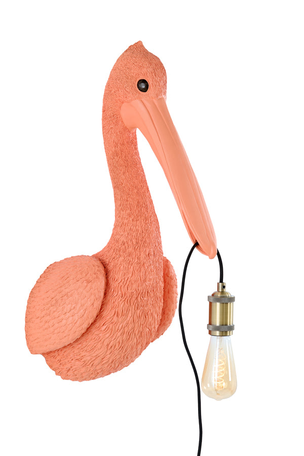 Light & Living Lighting Wall lamp 33x28x63 cm PELICAN coral House of Isabella UK