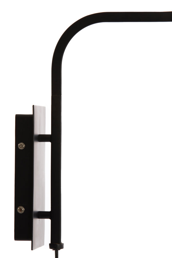 Light & Living Lighting Wall lamp 43x115 cm LYRA natural+matt black House of Isabella UK