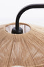 Light & Living Lighting Wall lamp 43x115 cm LYRA natural+matt black House of Isabella UK
