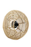 Light & Living Lighting Wall lamp 50x20 cm MILAN rattan natural House of Isabella UK