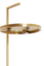 Light & Living Living Side table 26x76 cm LEDA travertine brown+bronze House of Isabella UK