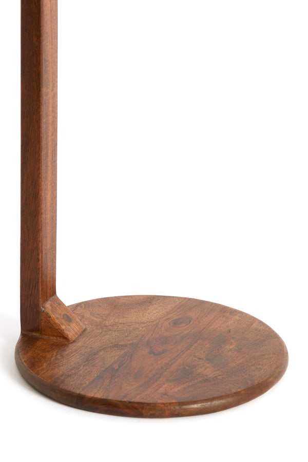 Light & Living Living Side table 26x77 cm DELMINO acacia wood brown House of Isabella UK