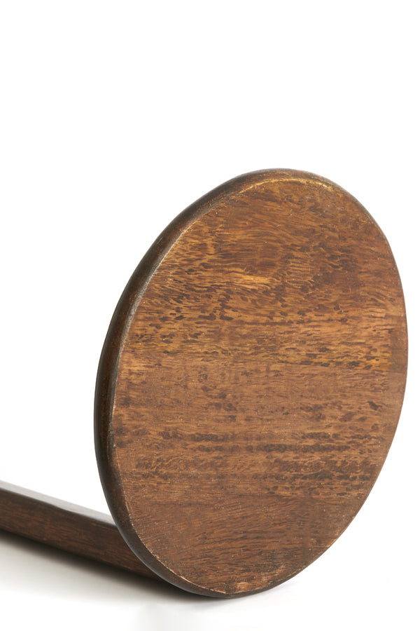 Light & Living Living Side table 26x77 cm DELMINO mango wood chocolate brown House of Isabella UK