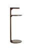 Light & Living Living Side table 26x77 cm DELMINO mango wood chocolate brown House of Isabella UK