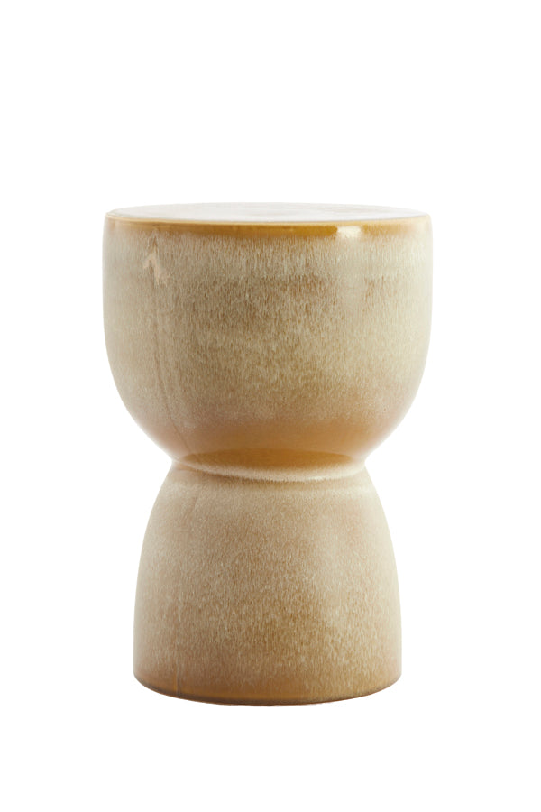 Light & Living Living Side table 28,5x42 cm FINCA ceramics matt olive green House of Isabella UK