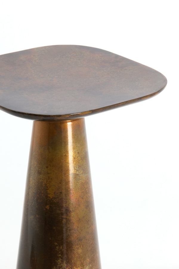 Light & Living Living Side table 28x28x53 cm ABALA copper-bronze House of Isabella UK