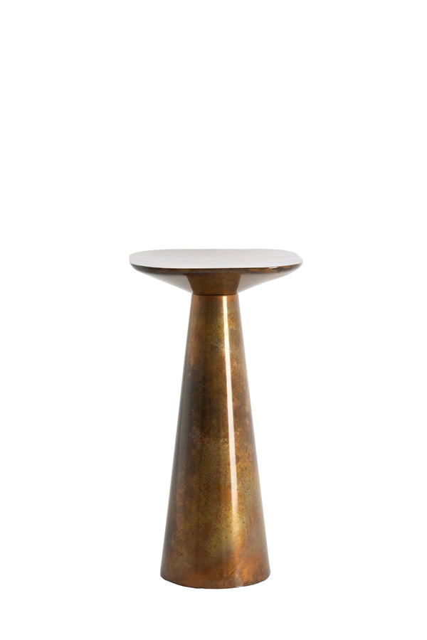 Light & Living Living Side table 28x28x53 cm ABALA copper-bronze House of Isabella UK