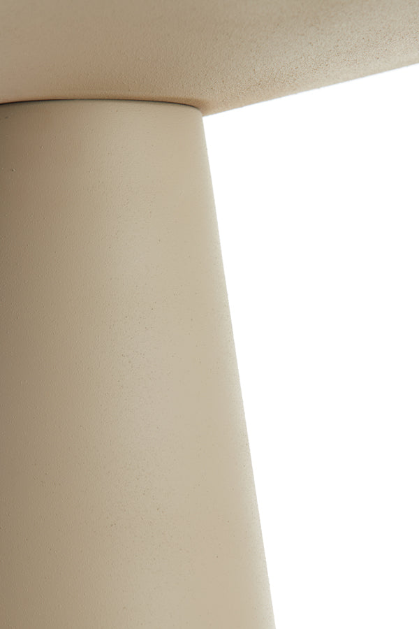 Light & Living Living Side table 28x28x53 cm ABALA matt taupe House of Isabella UK