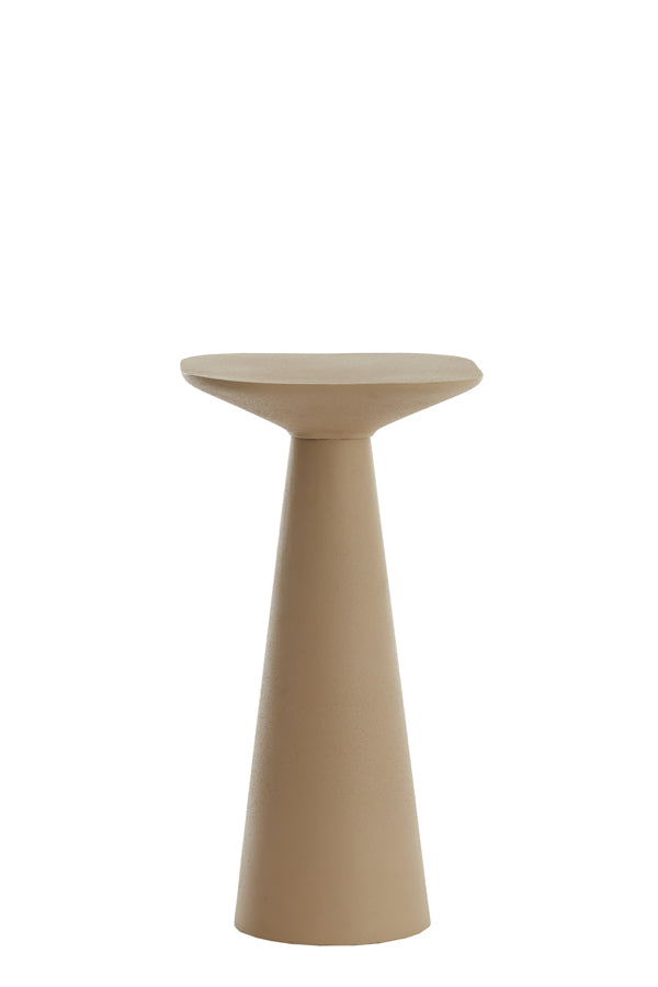 Light & Living Living Side table 28x28x53 cm ABALA matt taupe House of Isabella UK