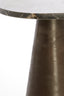 Light & Living Living Side table 29x43 cm YNEZ dark brown marble+dark brown House of Isabella UK