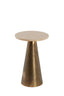 Light & Living Living Side table 29x43 cm YNEZ travertine sand+antique bronze House of Isabella UK